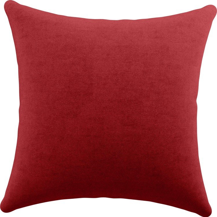 Подушка квадратная «Кортин» канвас красный