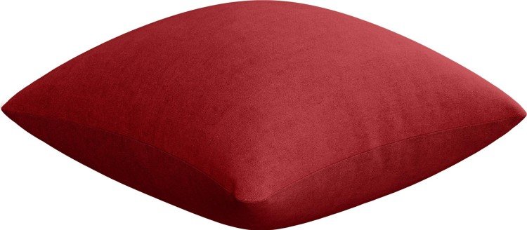 Подушка квадратная «Кортин» канвас красный